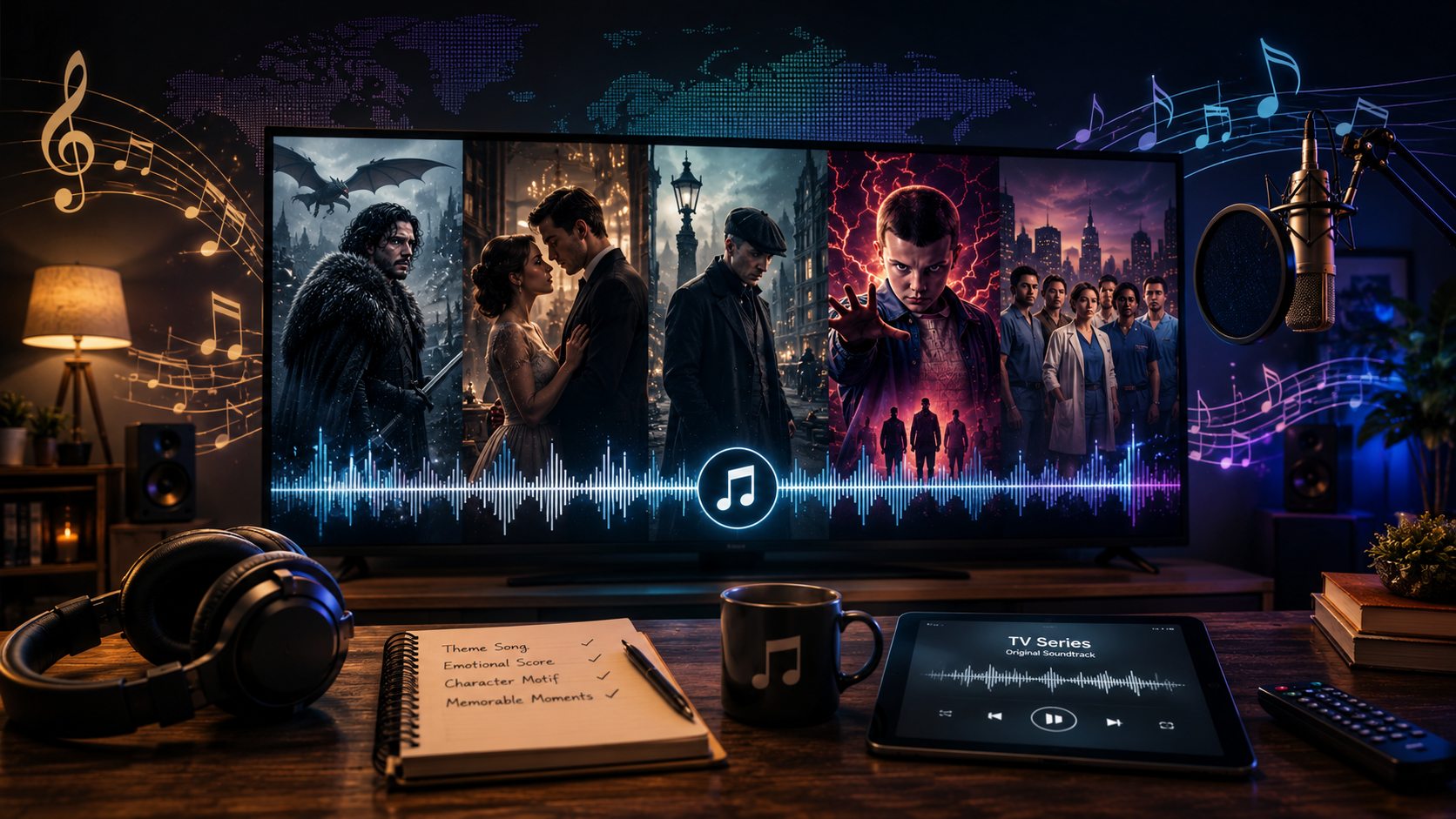 The Role of Soundtracks in Modern TV Series