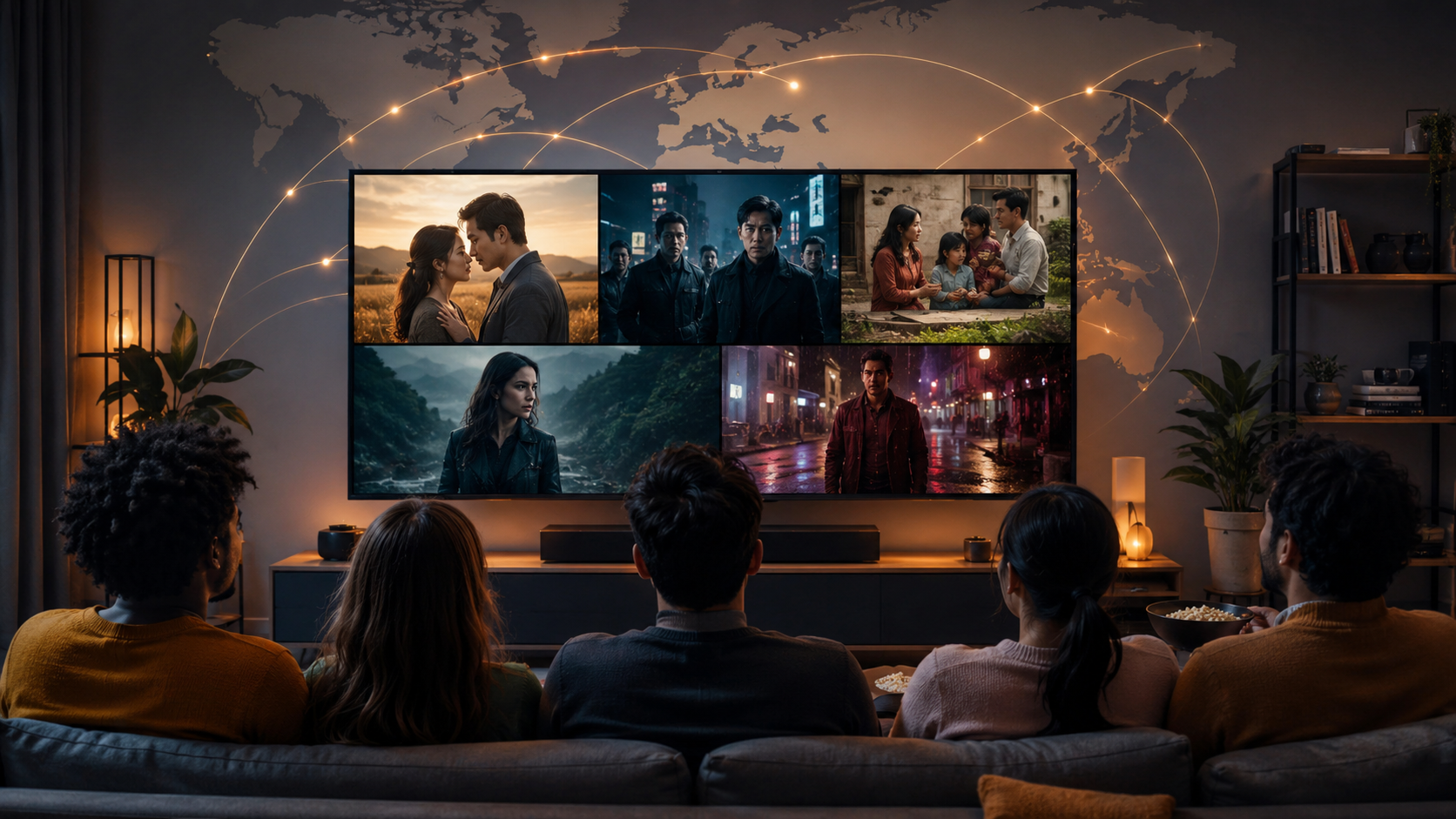 International TV series attracting global audiences through modern entertainment