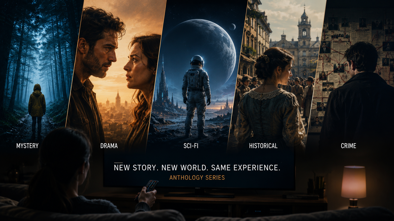 Anthology TV series presenting different stories, characters, and settings